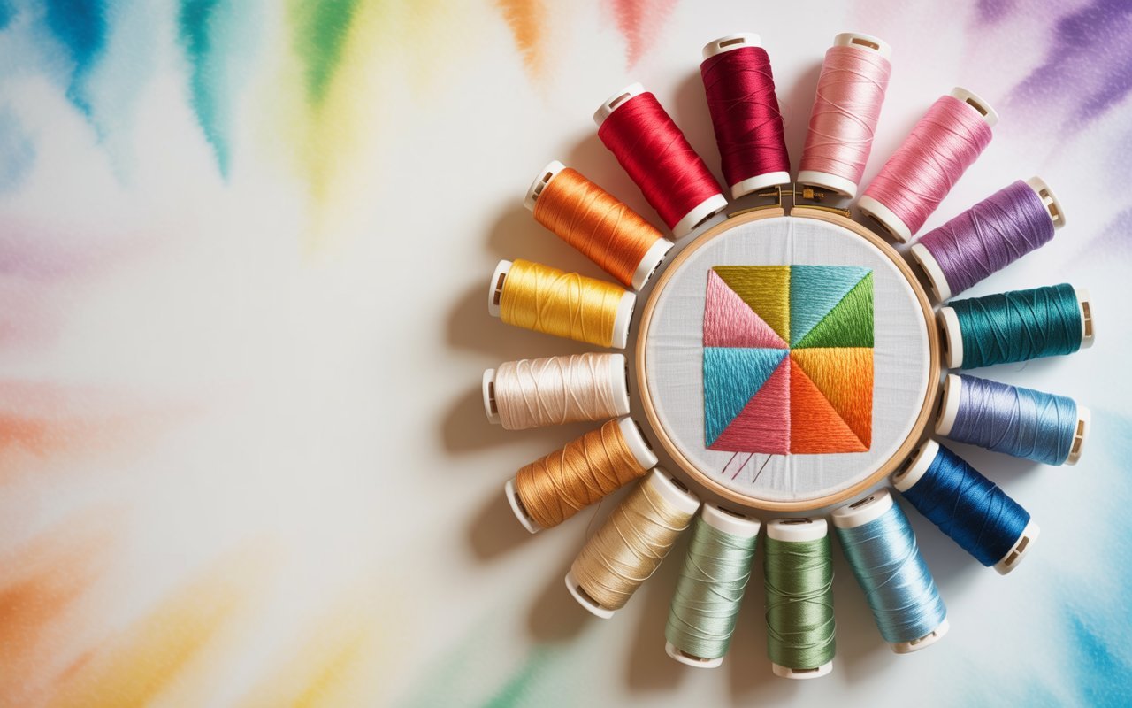 fil broderie
